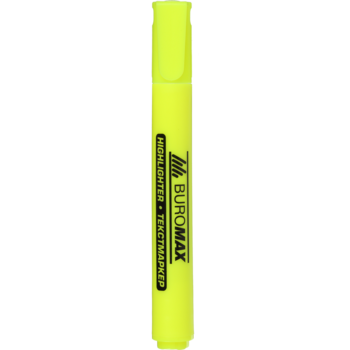 Текст-маркер Buromax круглий жовтий (BM.8906-08) - Pampik