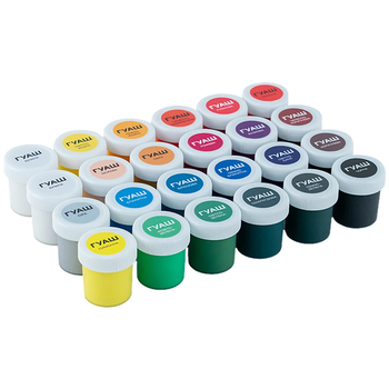 Гуашь Kite Classic, 24 цвета (K-097) - Pampik - 2