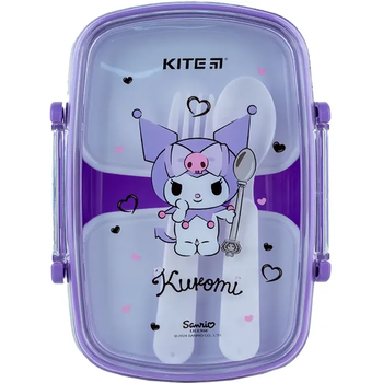 Ланчбокс с наполнением Kite Hello Kitty Kuromi HK24-181-1, 750 мл (HK24-181-1) - Pampik - 6