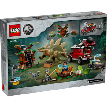 Конструктор LEGO Jurassic World Місії динозаврів Знахідка стегозавра 420 деталей (76965) - Pampik - 8