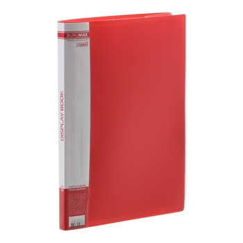 Папка с 20 файлами Buromax Jombax А4 красная (BM.3605-05) - Pampik