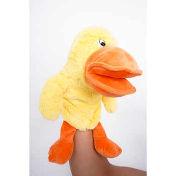 Кукла-рукавичка Pugs at Play Утенок со звуками (ST-PAP33) - Pampik - 5