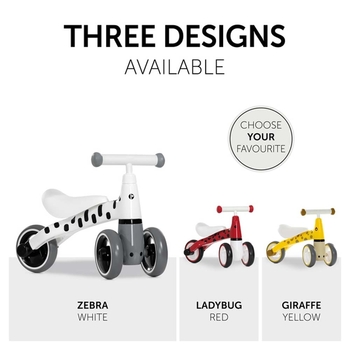 Біговел дитячий Hauck 1st Ride Three Zebra white (80302-2) - Pampik - 6