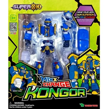 Іграшка-трансформер Super10 Mix Конгор 14 см (314066) - Pampik - 4