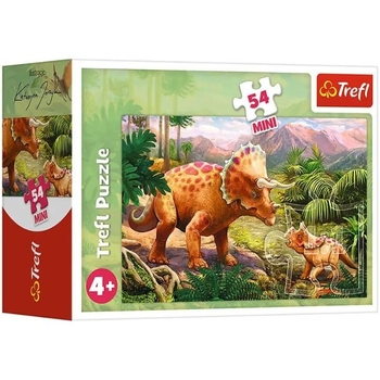 Пазлы Trefl Терринозавры Міні 54 элементов - Pampik