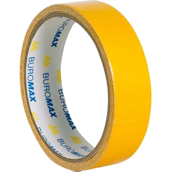 Клейка стрічка Buromax двохстороння на поліпропіленовій основі 24 мм х 5 м (BM.7507) - Pampik