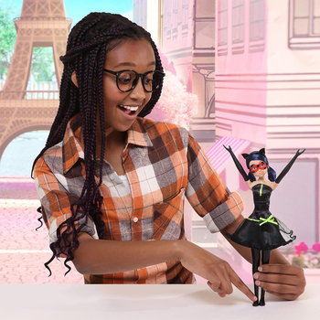 Інтерактивна лялька Miraculous Леді Баг і Супер-Кіт Дизайнерське перевтілення Леді Баг, 26 см (50414) - Pampik - 7