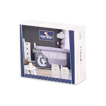 Радіоняня Lorelli Day and Night сіра - Pampik - 2