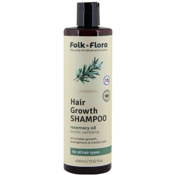 Шампунь для прискорення росту волосся Folk&Flora 400 мл - Pampik