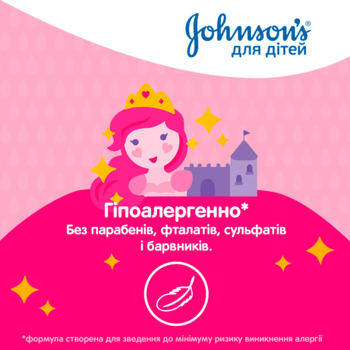 Дитячий шампунь Johnson's Baby Блискучі локони, 500 мл - Pampik - 7