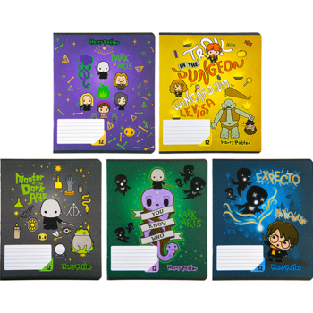 Набор тетрадей Kite Harry Potter А5 в линейку 12 листов 25 шт. (HP22-234) - Pampik