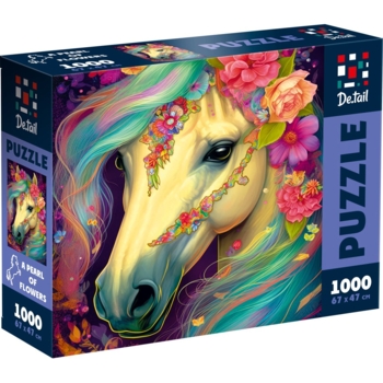 Пазли De.tail Перлина квітів, 1000 елементів (DT1000-12) - Pampik