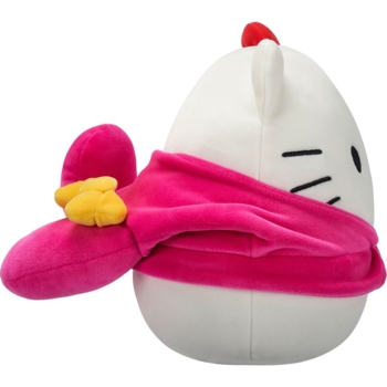 М'яка іграшка Squishmallows Hello Kitty Хелоу Кітті в образі Моя Мелоді, 20 см (SQSN00390) - Pampik - 7