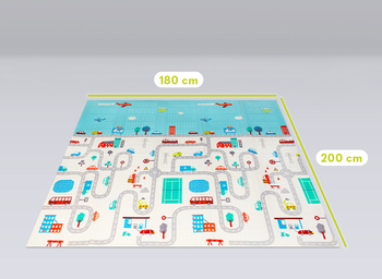 Розвиваючий килимок Lionelo Salma Multicolor (LOE-SALMA MULTICOLOR) - Pampik - 8