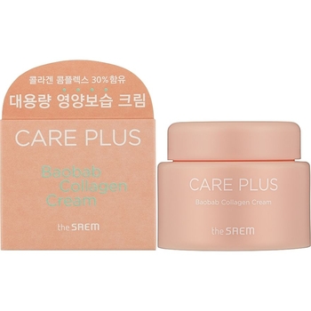 Колагеновий крем The Saem Care Plus Baobab Collagen Cream 100 мл - Pampik - 2