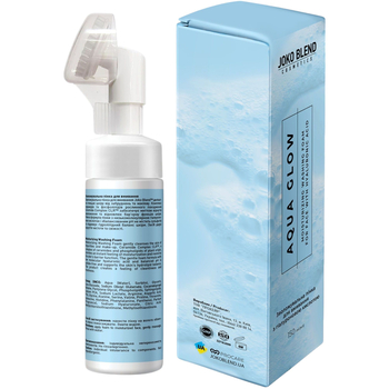 Пінка для вмивання Joko Blend Aqua Glow зволожувальна з гіалуроном 150 мл - Pampik - 2