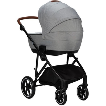 Коляска для ребенка универсальная 4 в 1 FreeON Zen Deluxe light grey (48990) - Pampik