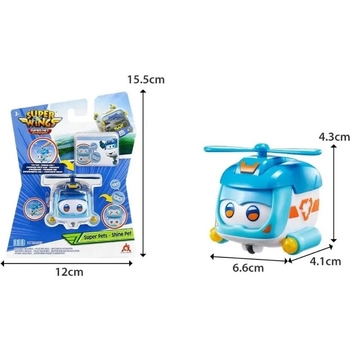 Ігрова фігурка Super Wings Super Pet Шайн улюбленець зі світловими ефектами (EU770420) - Pampik - 5