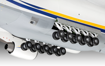 Сборная модель Revell Грузовой самолет АН-124 Руслан, масштаб 1:144, 178 деталей (RVL-03807) - Pampik - 7