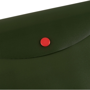 Папка-конверт Yes Fusion А6 на кнопці, темно-зелена (492269) - Pampik - 2