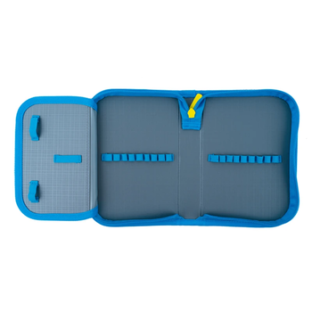Пенал жесткий Kite Patron 20x14x3.7 см синий (PN23-621-1) - Pampik - 3