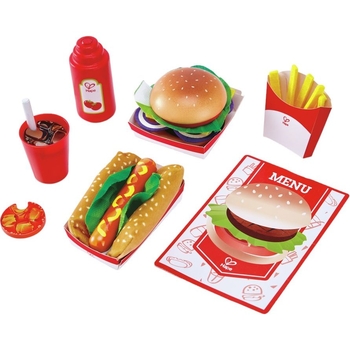 Игрушечные продукты Hape Фаст-фуд (E3160) - Pampik