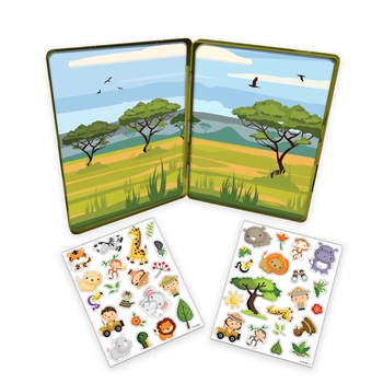 Ігровий розвиваючий набір TCG Magnetic Сафарі парк (23028) - Pampik - 2