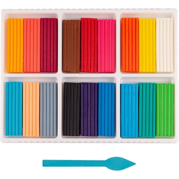 Пластилін Yes Line Friends 18 кольорів, 360 г (540679) - Pampik - 2