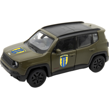 Автомодель TechnoDrive Шевроны Героев Jeep Renegade Trailhawk - Айдар (250351W) - Pampik
