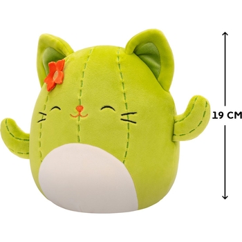 М'яка іграшка Squishmallows Кактус Кішка Місс, 19 см (SQCR06594) - Pampik - 6