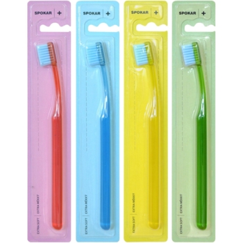 Зубная щетка Spokar 3428, ультрамягкая, в ассортименте - Pampik