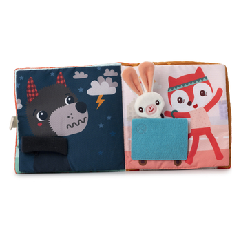 Развивающая мягкая книга Lilliputiens Комфортер Олененка Стелли (83491) - Pampik - 3