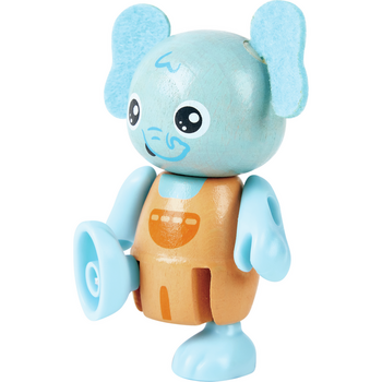 Деревянный набор Hape Семья слоников (E3527) - Pampik - 4