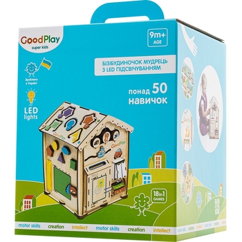 Бизидом GoodPlay Мудрец с LED подсветкой 28х28х35 см (B104E) - Pampik - 12