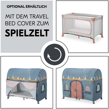 Детский манеж Hauck Dream N Play Plus Dusty Cork - Pampik - 9