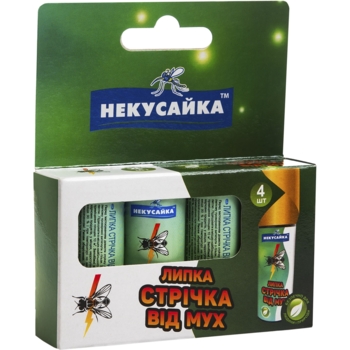 Липка стрічка Некусайка від мух 4 шт. - Pampik