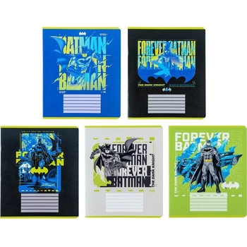 Набір зошитів Kite DC Comics А5, в клітинку, 18 аркушів, 20 шт. (DC24-236) - Pampik