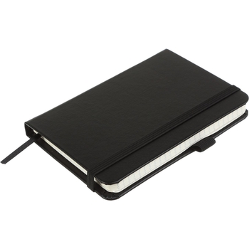 Книга записная Buromax Etalon в клеточку 140х95 мм черная 96 листов (BM.296160-01) - Pampik - 3