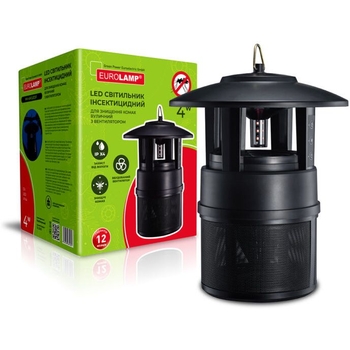 Світильник для знищення комах Eurolamp LED інсектицидний з вентилятором (MK-4W(LED)F) - Pampik - 2