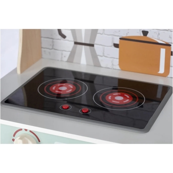 Детская кухня деревянная FreeON со звуковыми и световыми эффектами (80579) - Pampik - 4