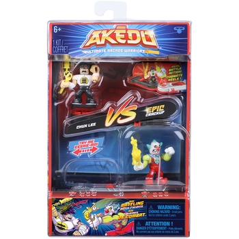 Ігровий набір Akedo Ultimate Arcade Чукс Лі та Крак Ап (123615) - Pampik