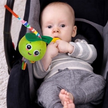 Погремушка-подвеска Масік Яблоко с прорезывателем (МС 110604-19) - Pampik - 5