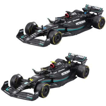 Автомодель Bburago Mercedes-AMG F1 W14 E Performance 2023, 1:43 в асортименті (18-38080) - Pampik