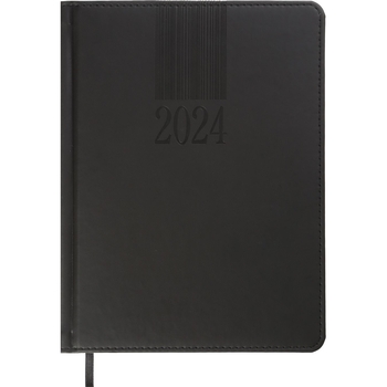 Ежедневник датированный Buromax Code 2024 A5 черный (BM.2142-01) - Pampik