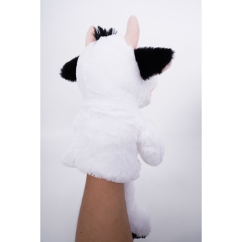 Кукла-рукавичка Pugs at Play Коровка со звуками (ST-PAP34) - Pampik - 7