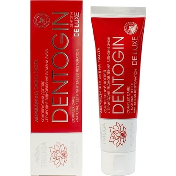 Зубна паста Triuga Dentogin Deluxe Природне відновлення білизни зубів, 100 г - Pampik - 2