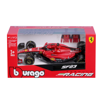 Автомодель Bburago Ferrari SF-23 1:43 червона (18-36836) - Pampik - 7