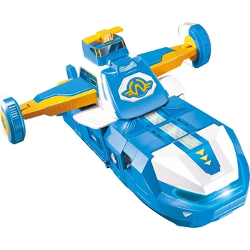 Игровой набор Super Wings Transforming Aircraft Воздушная База Робот со световыми и звуковыми эффектами EU760888) - Pampik - 3