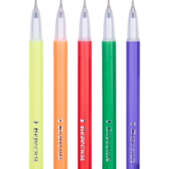 Ручка кулькова 1 Вересня Fighter сині чорнила упаковка 30 шт. (410954) - Pampik - 3