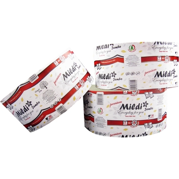 Туалетний папір Mildi Premium Jambo одношаровий, 125 метрів, 900 відривів, сірий - Pampik - 3